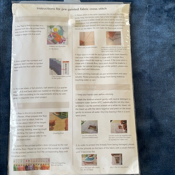 Disney Cross Stitch Kit, Bambi and Thumper - Picture 4 of 4